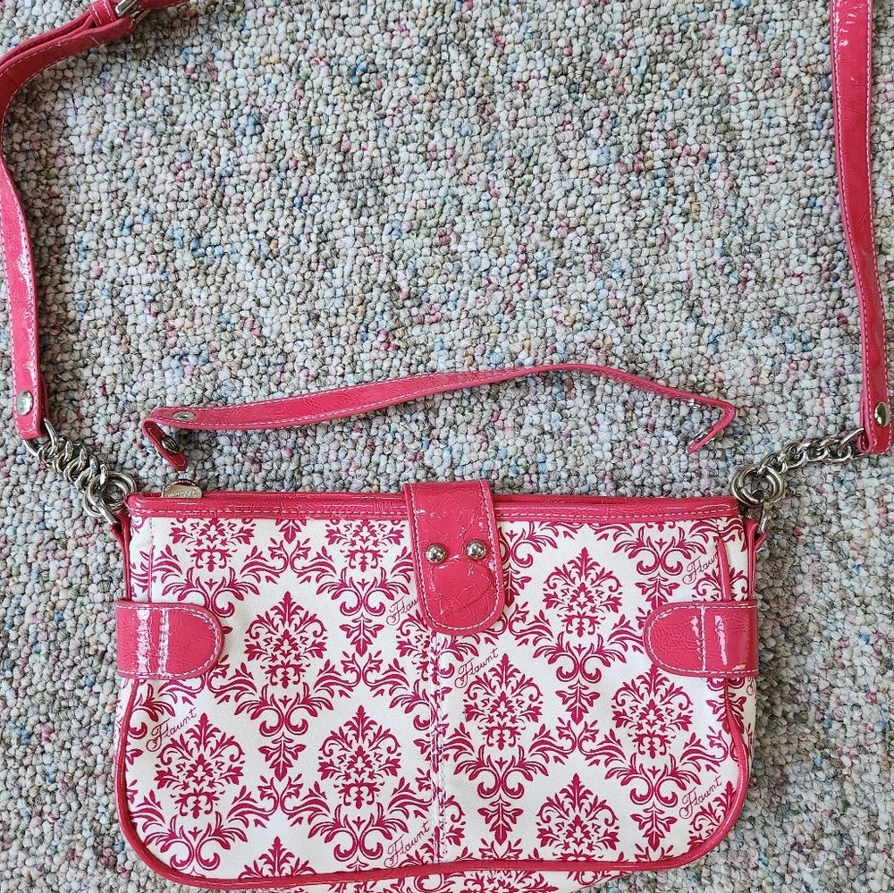 FLAUNT By Faith Nicole Pink Fuchsia PURSE Bag